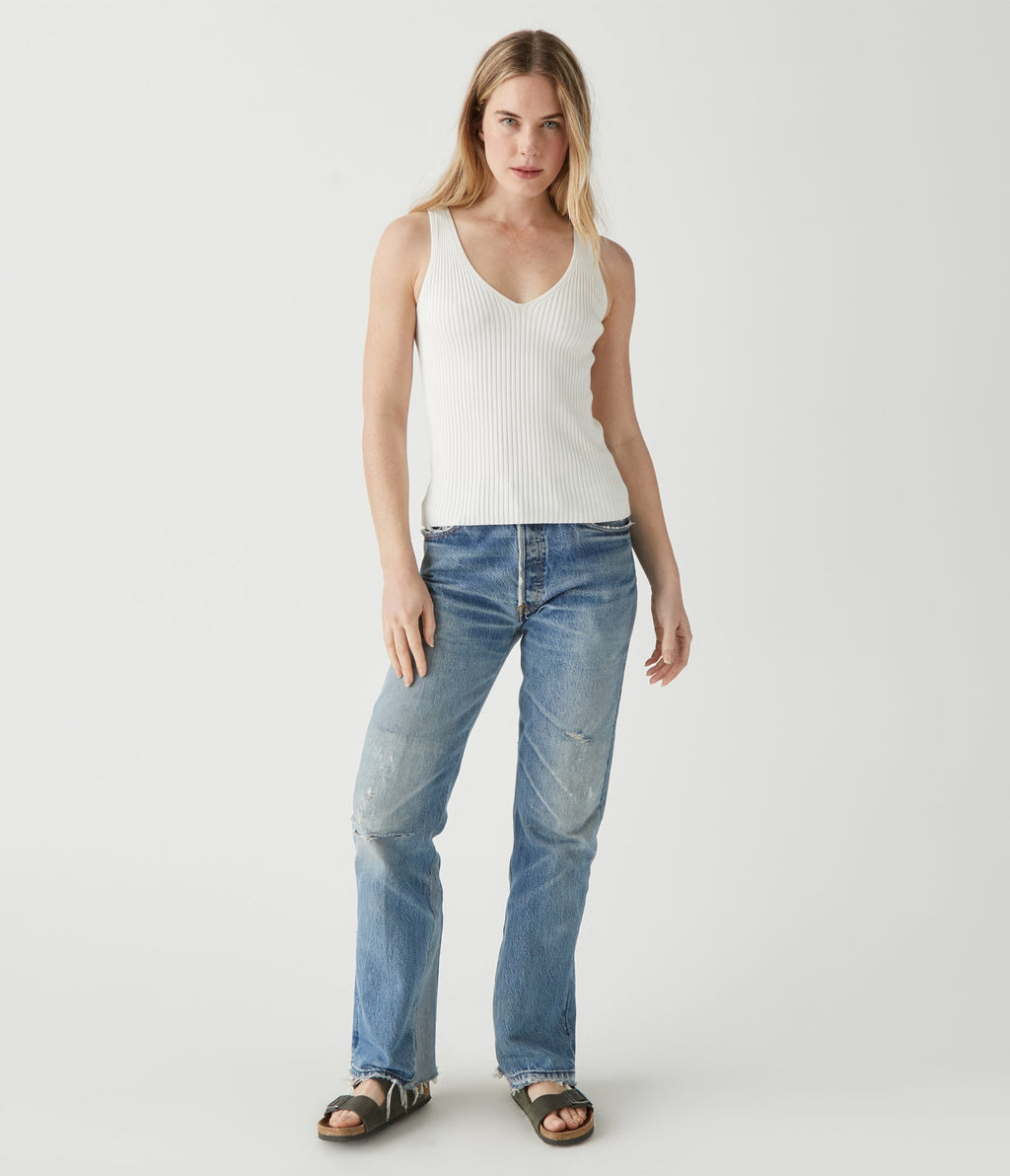 Michael Stars Paige Sweater Tank Final Sale