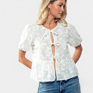 Romantic Garden Lace Top