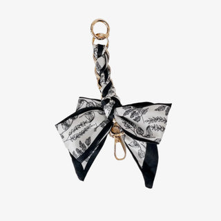 Pretty Simple Satin Bow Bag Charm