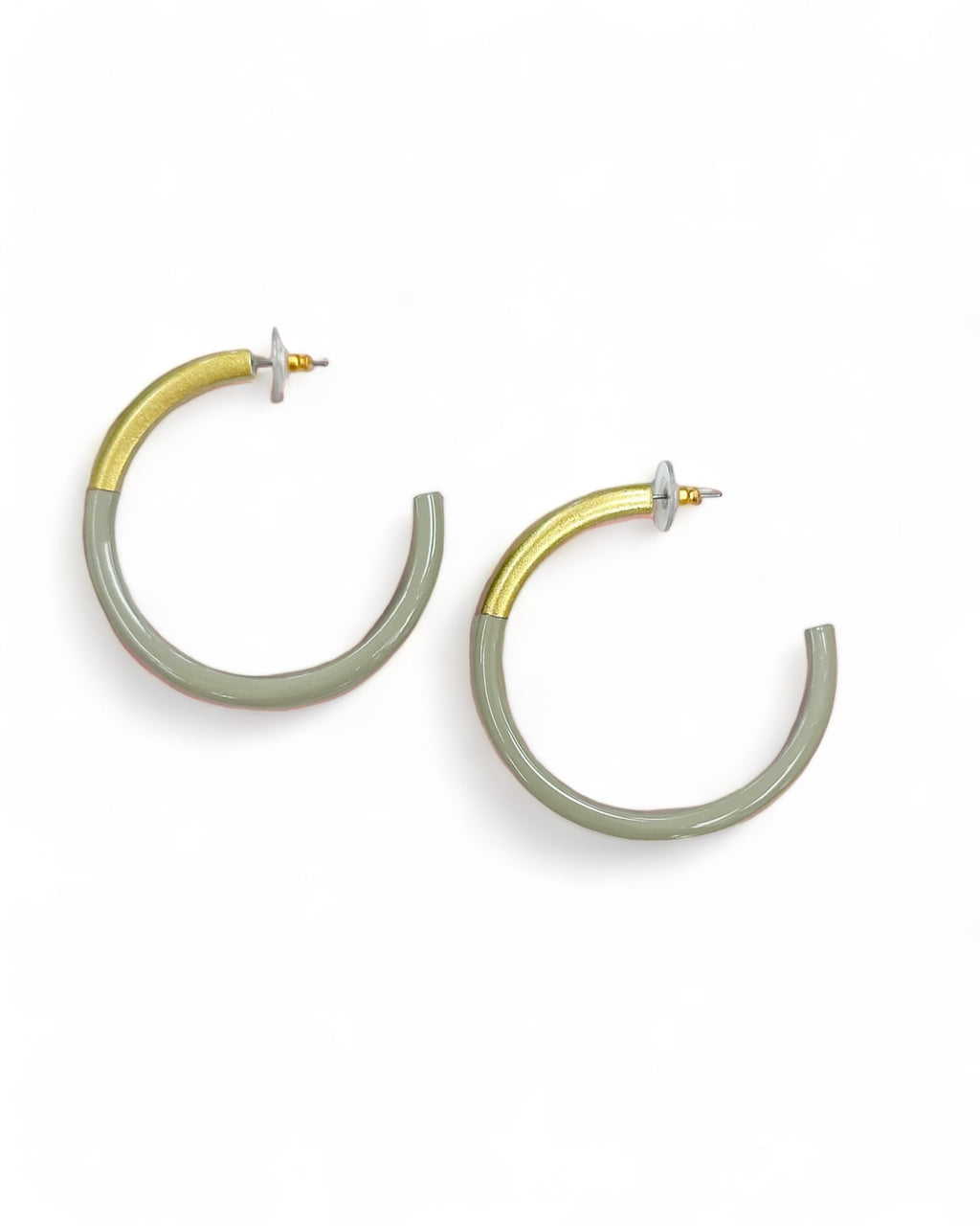 Accessory Jane Miley Hoop Sage