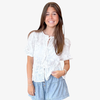 Romantic Garden Lace Top