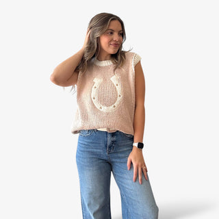 Horseshoe Sweater Vest