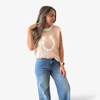Horseshoe Sweater Vest