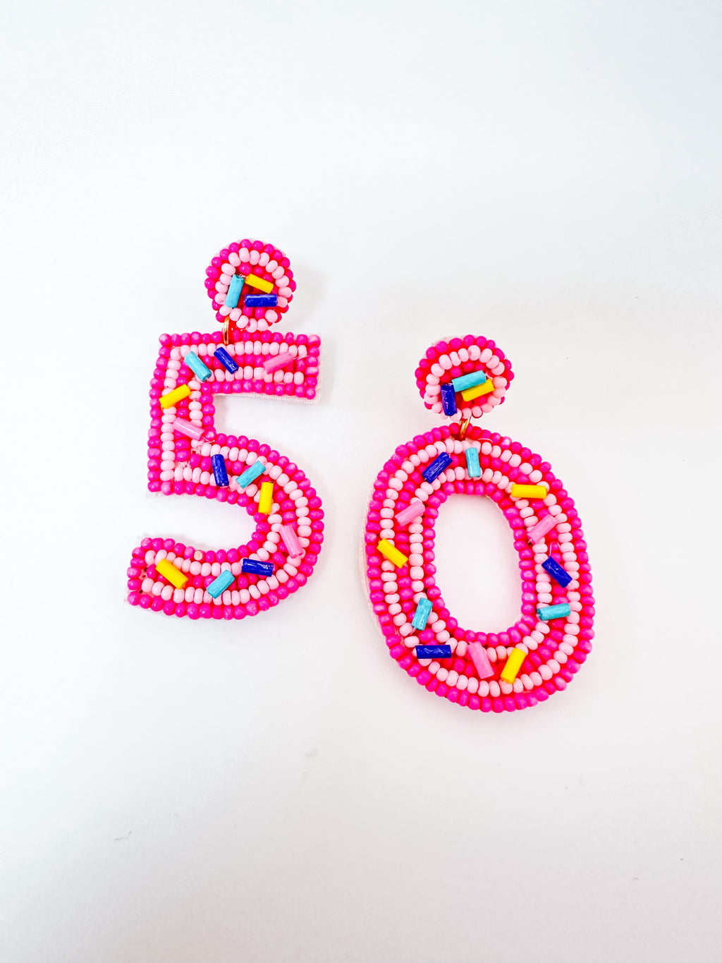 Happy 50th Birthday Earrings