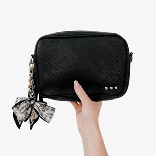 Pretty Simple Satin Bow Bag Charm