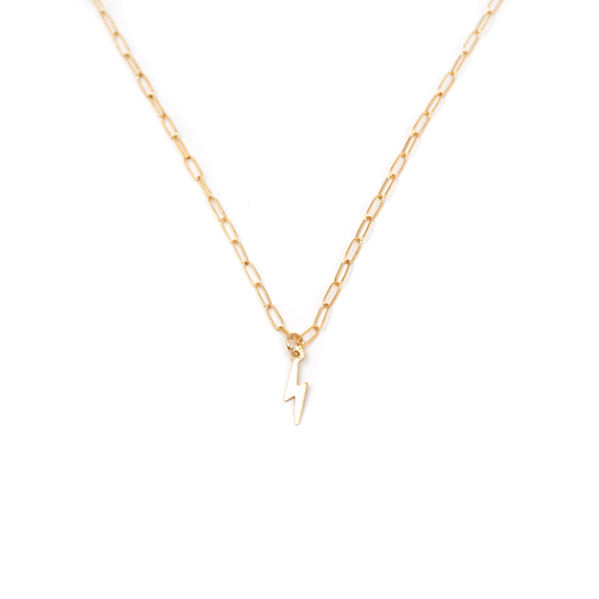 MM Lightening Bolt Necklace
