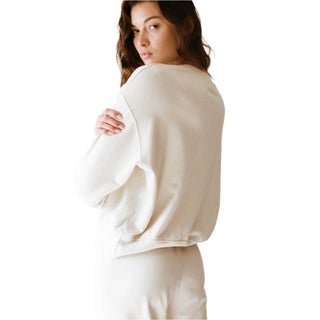 Organic Cotton Washed Pullover