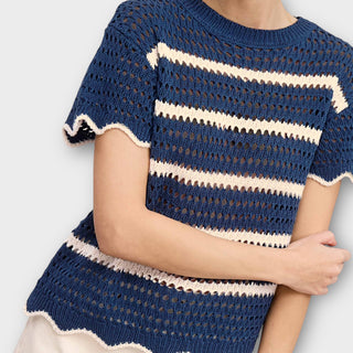 Nautical Breeze Knit Sweater