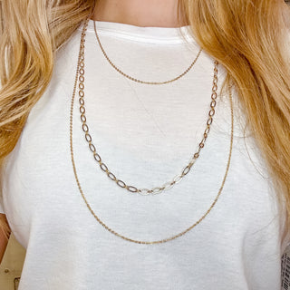 Gold Layering Necklaces | 4 Choices