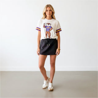 Black Performance Skort
