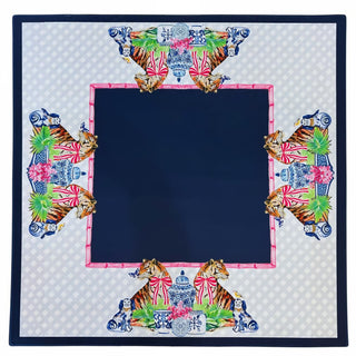 Mahjong Mat - Chinoiserie Tigers
