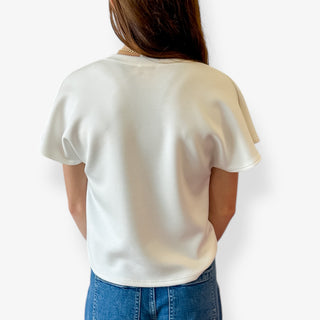 Cloud Soft Essential Tee Off White