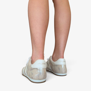 JSlides Peggy Sneaker Metallic Gold