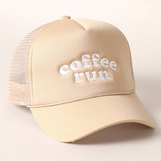 Coffee Run Trucker Cap