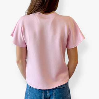 Cloud Soft Essential Tee Baby Pink