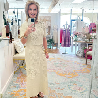 Applique Sweater Set