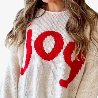 Joy Oversized Crew Sweater