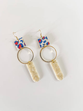 Larsa Leather Earring FINAL SALE