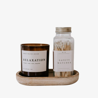 Glass Jar Matches