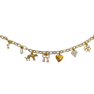 Charm Leopard & Diamond Bracelet