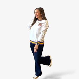 Geaux Sequin Tiger Sweater