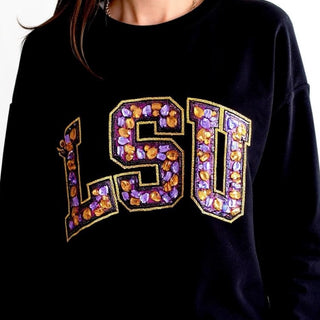 LSU Multi Jewel Sweatshirt