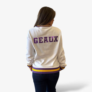 Geaux Sequin Tiger Sweater