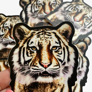 Glistening Tiger Sticker