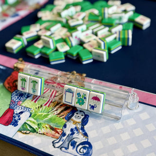 Mahjong Mat - Chinoiserie Tigers