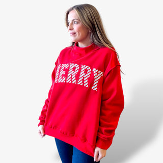 Merry Mockneck Sweatshirt