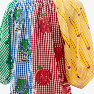 Queen of Sparkles Teacher Gingham Dress