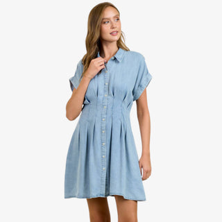 Light Denim Mini Dress
