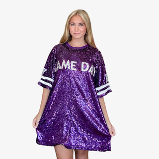 Game Day Sequin Dress