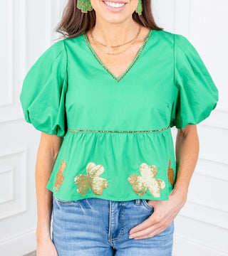 Shamrock Top Final Sale