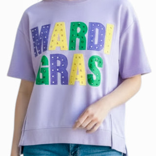Mardi Gras Stud Tee
