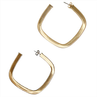 Lonnie Square Hoop Earrings