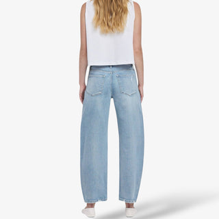 High Rise Barrel Jean