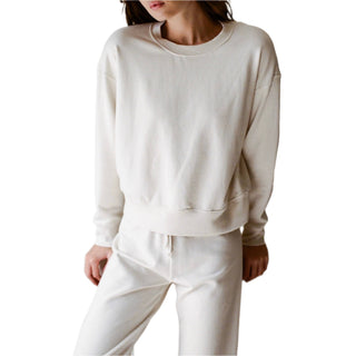 Organic Cotton Washed Pullover