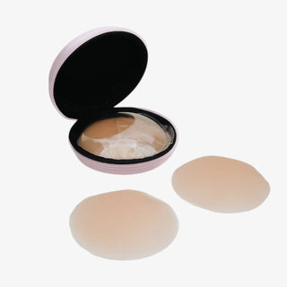 Reusable sticky boobs nipple covers with storage case