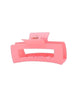 Shell Pink Square Hair Claw Clips | 2 Sizes