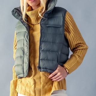 Puffer Vest Ever Green