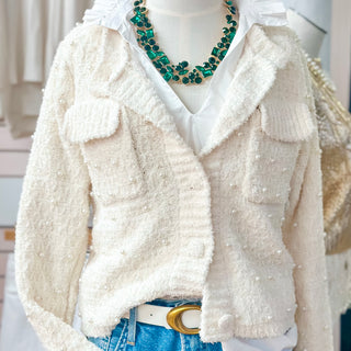 Pearl Sweater Jacket