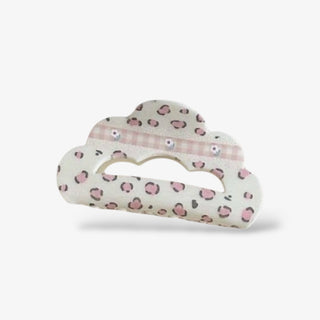 Floral Bow Hair Clips
