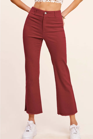 Siegan Flare Pants Baked Clay