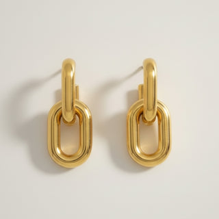 Addie Gold Link Earrings
