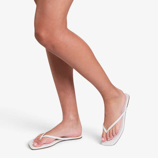 TKEES Lily Flip Flop Sandal Cream