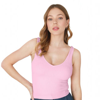 Reversible Tank Top Light Pink