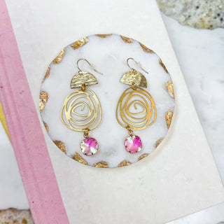 Bella Rose Earrings