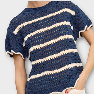 Nautical Breeze Knit Sweater