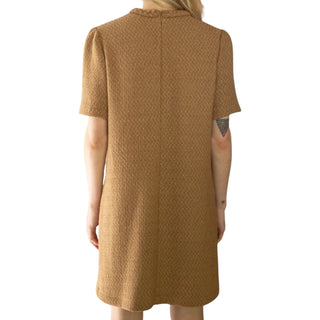 Evelyn Tweed Dress Camel